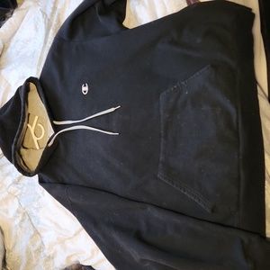 Champion Embroidered Pull Over Hoodie Sweater